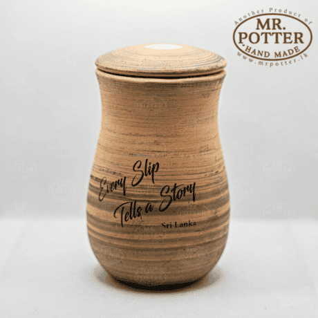 Handmade wooden story jar from Sri Lanka for storytelling and decoration | Mr. Potter.