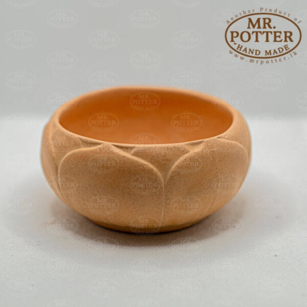 Handmade clay bowl for home decor and pottery art.